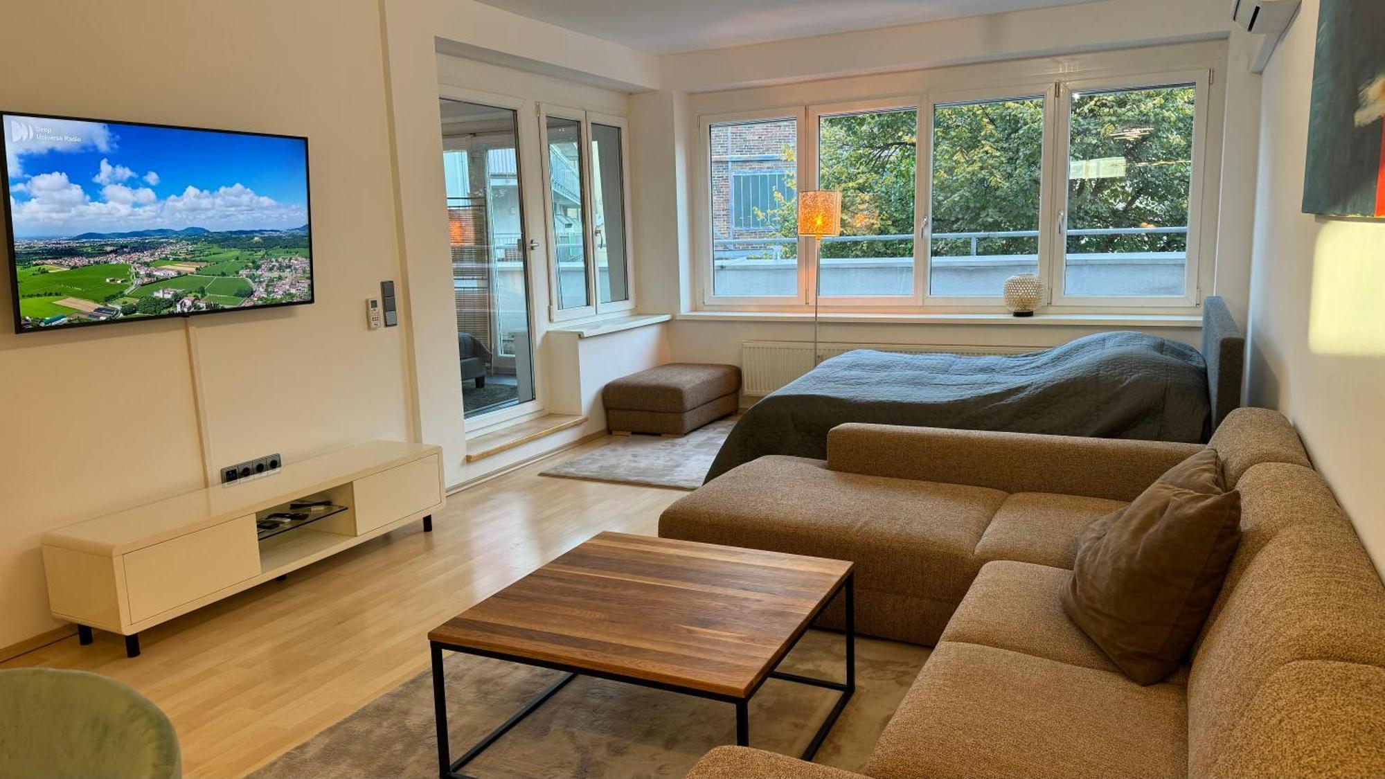 City Apartement Linz Fuer 5 Gaeste Mit Self-Checkin Und Kueche 외부 사진