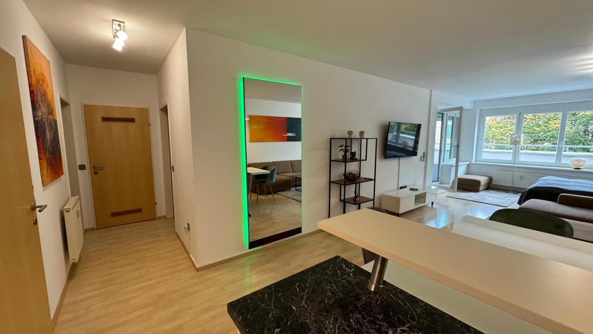 City Apartement Linz Fuer 5 Gaeste Mit Self-Checkin Und Kueche 외부 사진