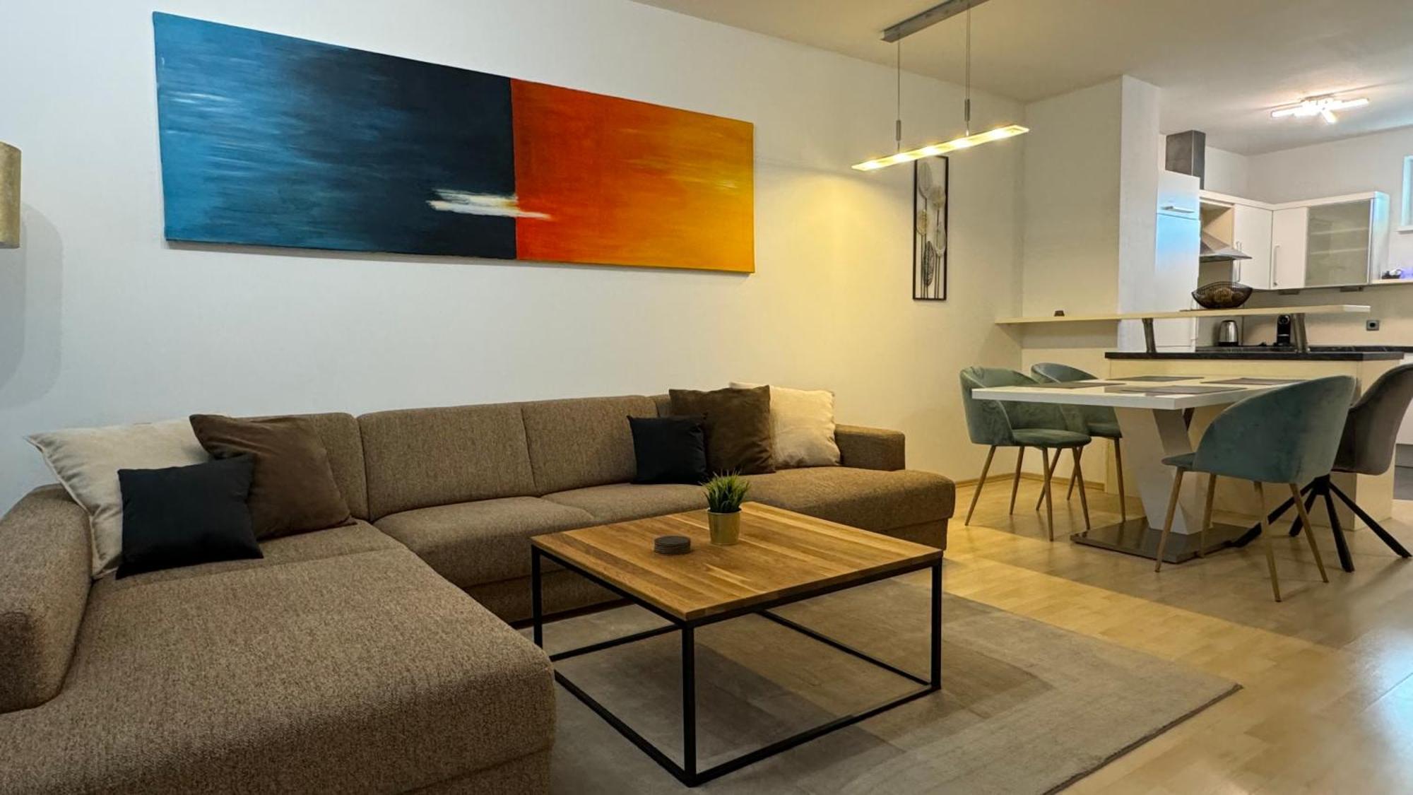 City Apartement Linz Fuer 5 Gaeste Mit Self-Checkin Und Kueche 외부 사진